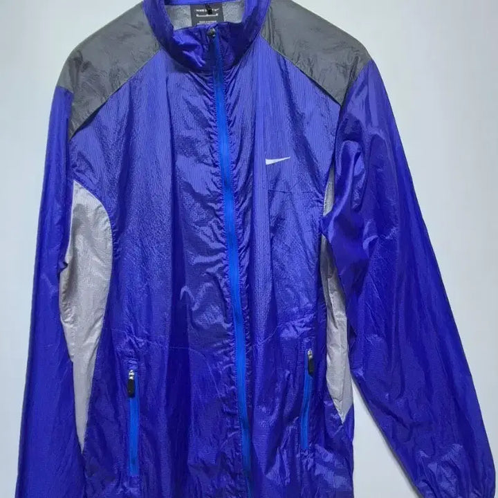 [BUNJANG] Nike Windbreaker Jacket Blue/Gray Size M / [남성점퍼]나이키 바람막이 블루/그레이M