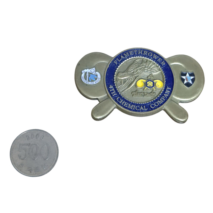 [BUNJANG] US Army 2nd Infantry Division Unit Coin Medal Badge / 미육군 맞춤 제2보병사단 부대코인 군대코인 기념 코인 메달 뱃지 FREE