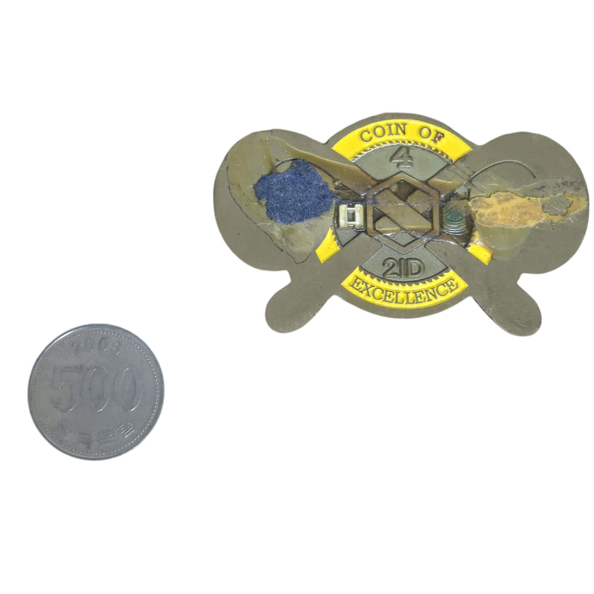 [BUNJANG] US Army 2nd Infantry Division Unit Coin Medal Badge / 미육군 맞춤 제2보병사단 부대코인 군대코인 기념 코인 메달 뱃지 FREE