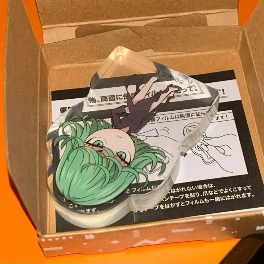 [BUNJANG] One Punch Man Tatsumaki Acrylic Figure / 원펀맨 코롯토 전율의 타츠마키 아크릴 피규어