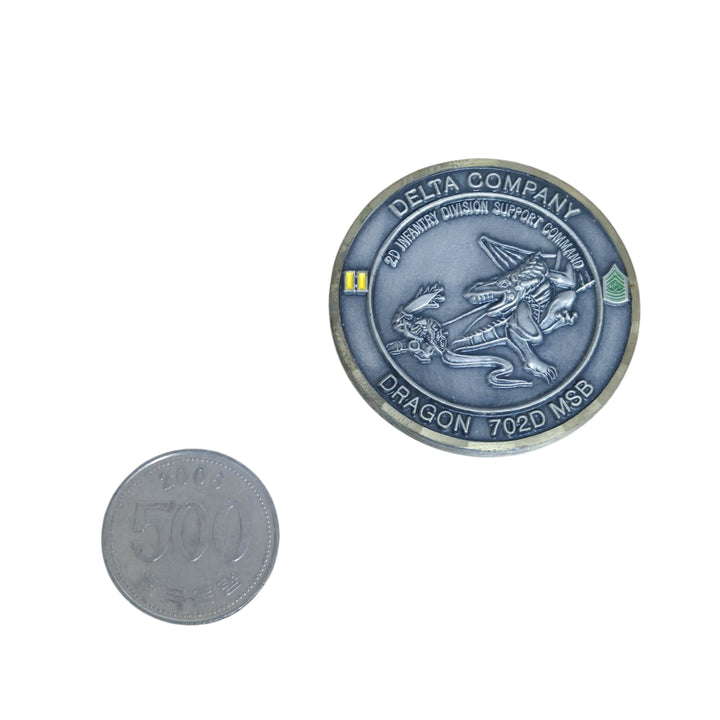 [BUNJANG] US Army 2nd Infantry Division Unit Coin Medal Badge / 미육군 맞춤 제2보병사단 부대코인 군대코인 기념 코인 메달 뱃지 FREE