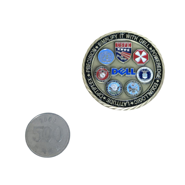 [BUNJANG] US Army Unit Coin Medal Badge / 미군 맞춤 부대코인 군대코인 부대마크 기념 코인 메달 뱃지 (FREE)