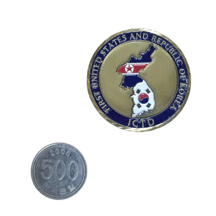 [BUNJANG] Custom Unit Coin Military Medal Badge (FREE) / 미군 맞춤 부대코인 군대코인 부대마크 기념 코인 메달 뱃지 (FREE)