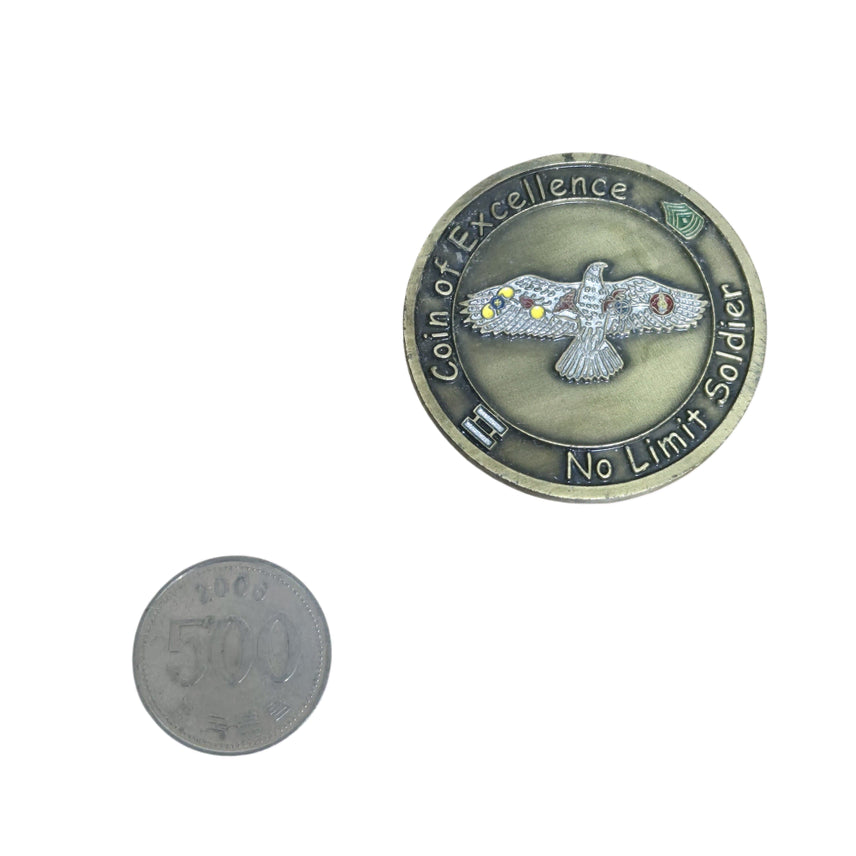 [BUNJANG] US Military Custom Unit Coin Medal Badge / 미군 맞춤 부대코인 군대코인 부대마크 기념 코인 메달 뱃지 (FREE)