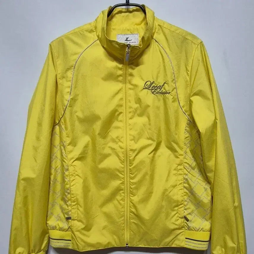 [BUNJANG] LECAF SPORTS Yellow Windbreaker Jacket (Women&