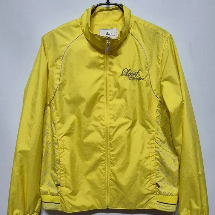 [BUNJANG] LECAF SPORTS Yellow Windbreaker Jacket (Women&