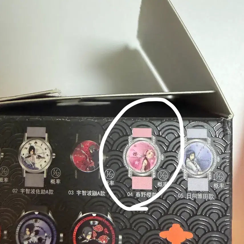 [BUNJANG] Naruto Sakura Wristwatch / 나루토 사쿠라 손목시계