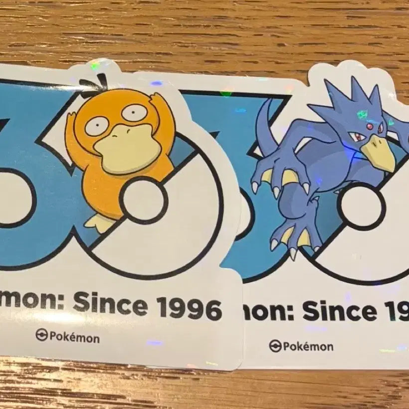 [BUNJANG] Psyduck 30th Anniversary Pokemon Sticker / 고라파덕 골덕 포켓몬 30주년 스티커 판매