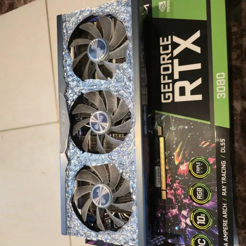 [BUNJANG] GIGABYTE GeForce RTX 3080 Turbo JET (Jewel Bar LED Model) / RTX 3080 Turbo JET (보석바 LED 모델) 판매합니다