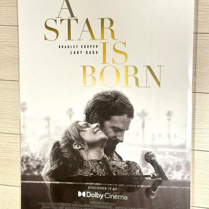 [BUNJANG] A Star Is Born Dolby Cinema Limited Edition Poster (A3) / [초희귀한정판]영화 스타이즈본 돌비 포스터(A3),레이디가가 브래들리쿠퍼