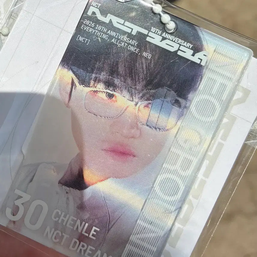 [BUNJANG] NCT Chenle Lenticular Acrylic Gacha / 엔시티 팝업 천러 렌티큘러 아크릴 가챠
