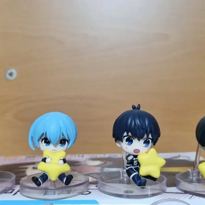 [BUNJANG] Blue Lock With The Stars Gacha Figure Bundle Set - Isagi, Rin, Chigiri, Hiori / 일괄) 블루록 별과 함께 가챠 피규어 이사기 린 치기리 히오리