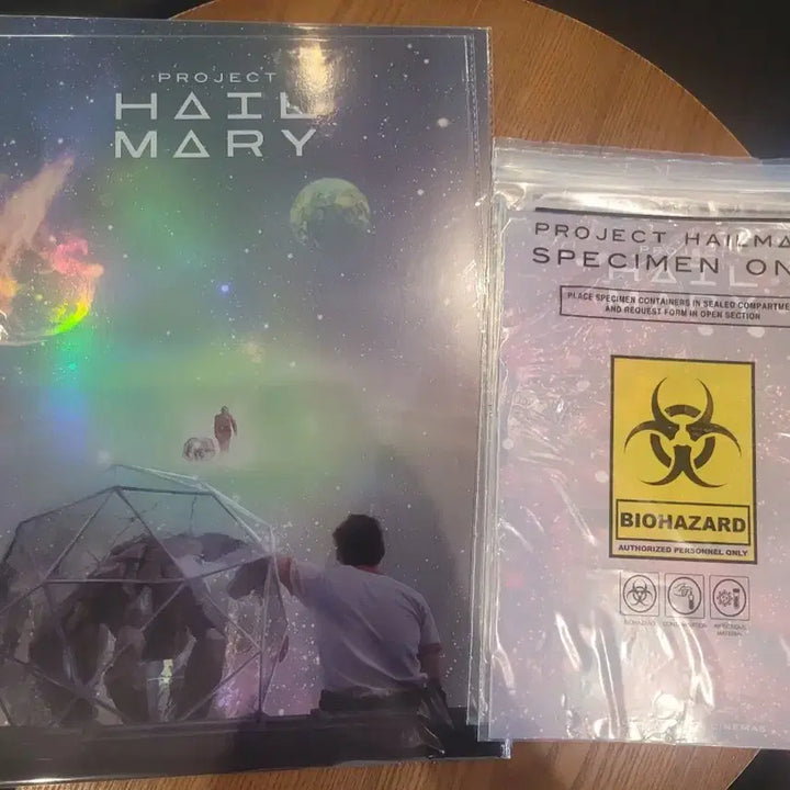 [BUNJANG] Project Hail Mary Week 9 PET Poster + Collection Kit / 프로젝트 헤일메리 9주차 PET 포스터 + 채집키트