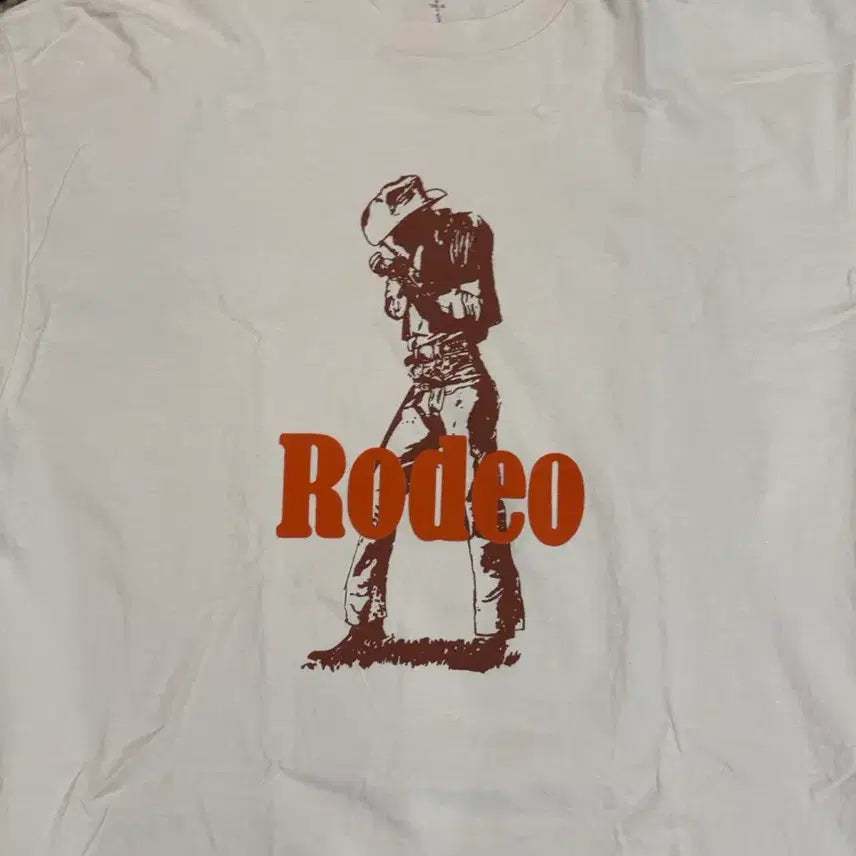 [BUNJANG] Travis Scott Rodeo Short Sleeve T-Shirt White XL / [XL] 트래비스 스캇 로데오 반팔 티셔츠 화이트