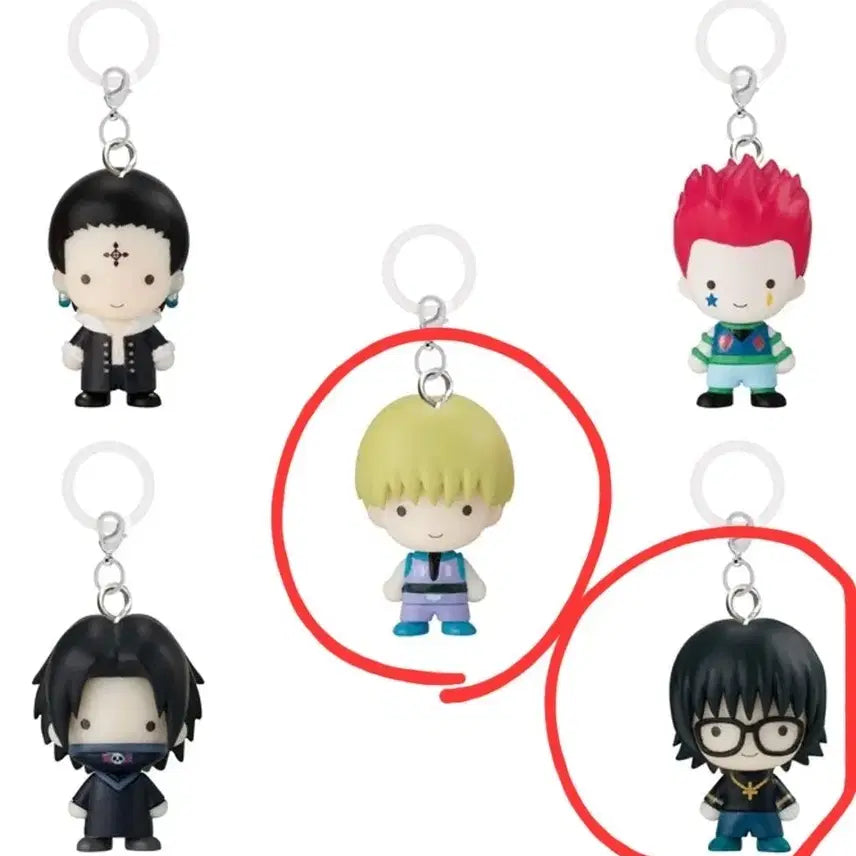 [BUNJANG] Hunter x Hunter Phantom Troupe Chrollo Lucilfer &amp; Shizuku Bundle Set / 헌터헌터 메지루시 환영여단 샤르나크 시즈크 일괄
