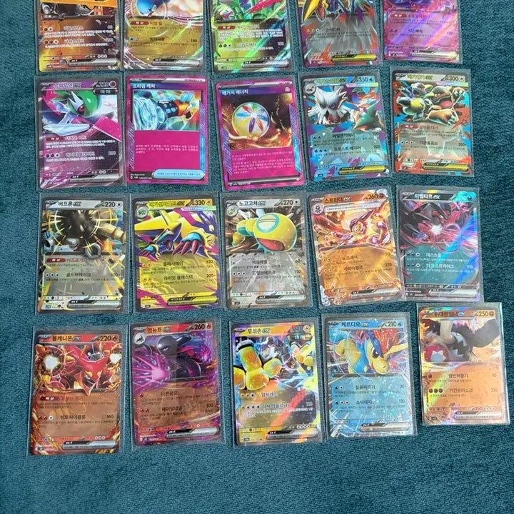 [BUNJANG] Pokemon Card RR Bundle Set - Meowth, Greedent, etc. / 포켓몬카드 RR 일괄/ 나옹, 매가개굴닌자 등