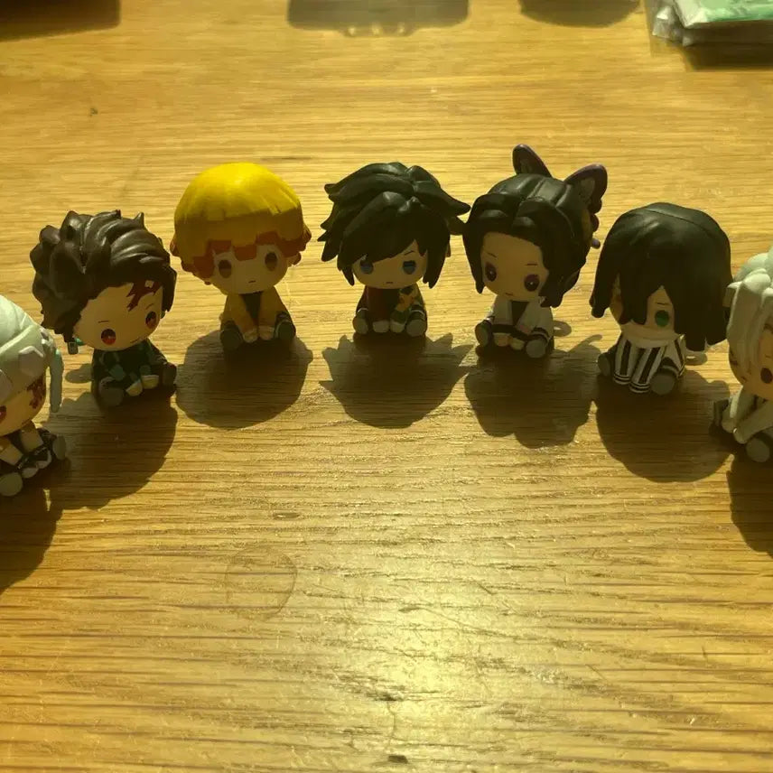 [BUNJANG] Demon Slayer Petatto Wind-up Toys 7-Piece Bundle Set / 귀멸의 칼날 페탓토 태엽 7종 일괄