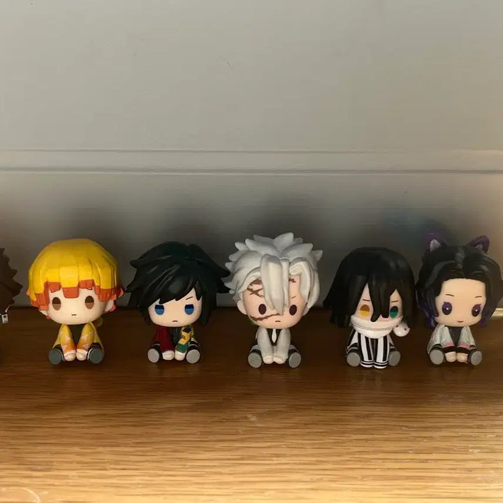[BUNJANG] Demon Slayer Petatto Wind-up Toys 7-Piece Bundle Set / 귀멸의 칼날 페탓토 태엽 7종 일괄