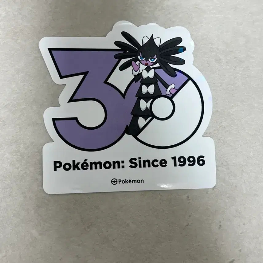[BUNJANG] Godimozelle Pokemon 30th Anniversary Stickers / 고디모아젤 포켓몬 30주년 스티커 올리브영