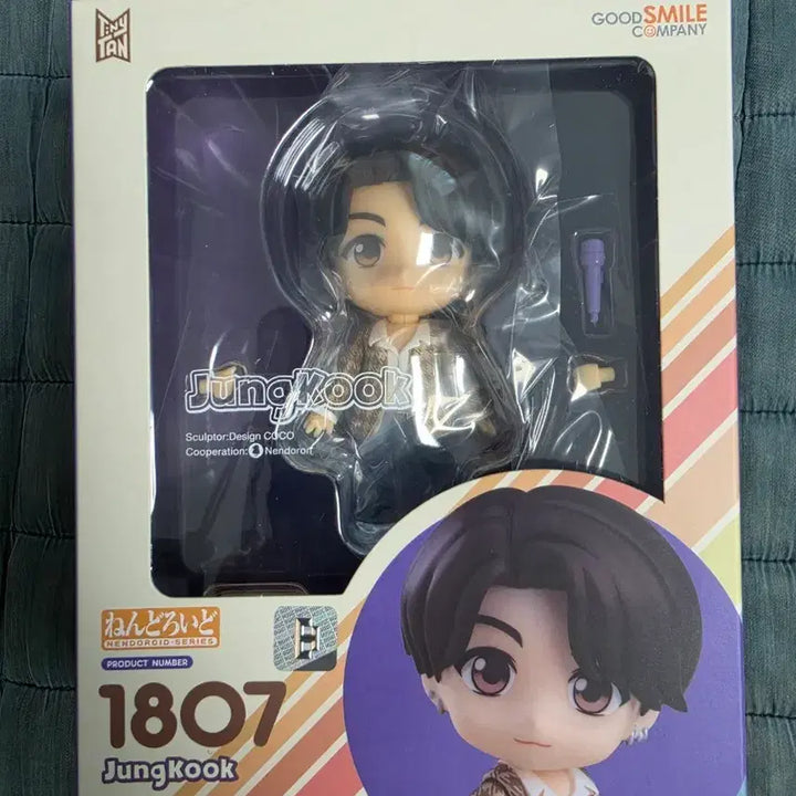 [BUNJANG] Good Smile BTS Jungkook Nendoroid 1807 Sealed / 굿스마일 방탄소년단 정국 넨도로이드 1807 미개봉