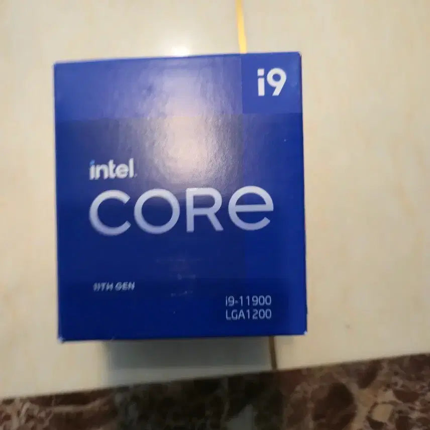 [BUNJANG] Intel Core i9-11900 Retail Box / i9 11900 정품 박스팝니다 cpu제외