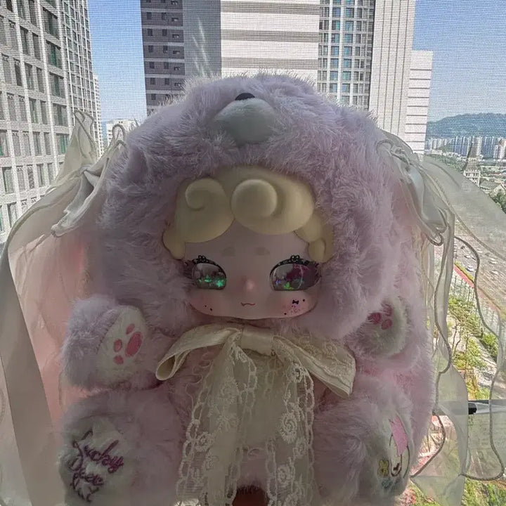 [BUNJANG] Bamtoki 600 Pink Lace Plush / 밤토끼600 핑크레이스