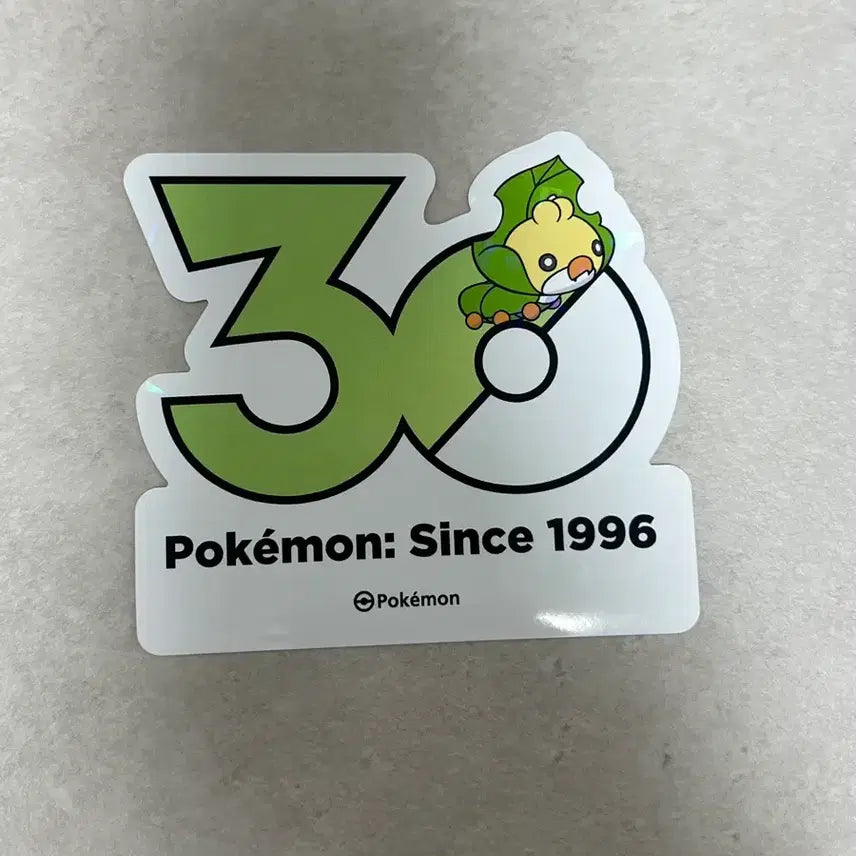 [BUNJANG] Durbo Pokemon 30th Anniversary Sticker Set / 두르보 포켓몬 30주년 스티커 올리브영