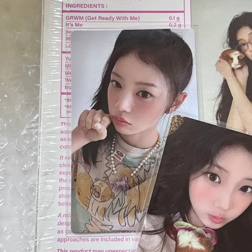 [BUNJANG] ILLIT Moka PawPaw Glit Album Photocard / 아일릿 모카 pawpaw 포포 글릿반 앨범 포카 앨포 원희민주이로하윤아