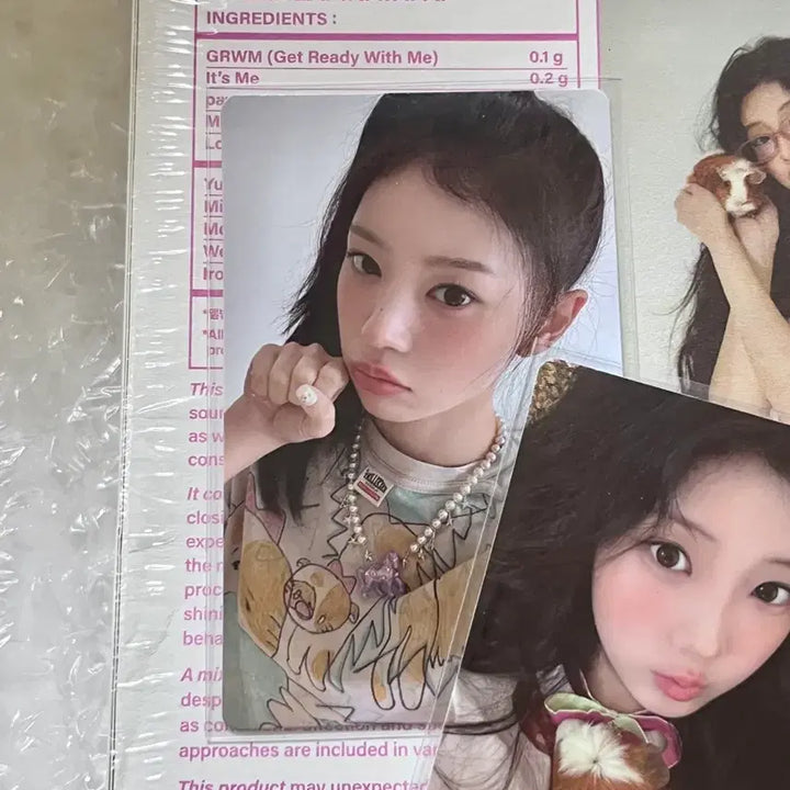 [BUNJANG] ILLIT Moka PawPaw Glit Album Photocard / 아일릿 모카 pawpaw 포포 글릿반 앨범 포카 앨포 원희민주이로하윤아