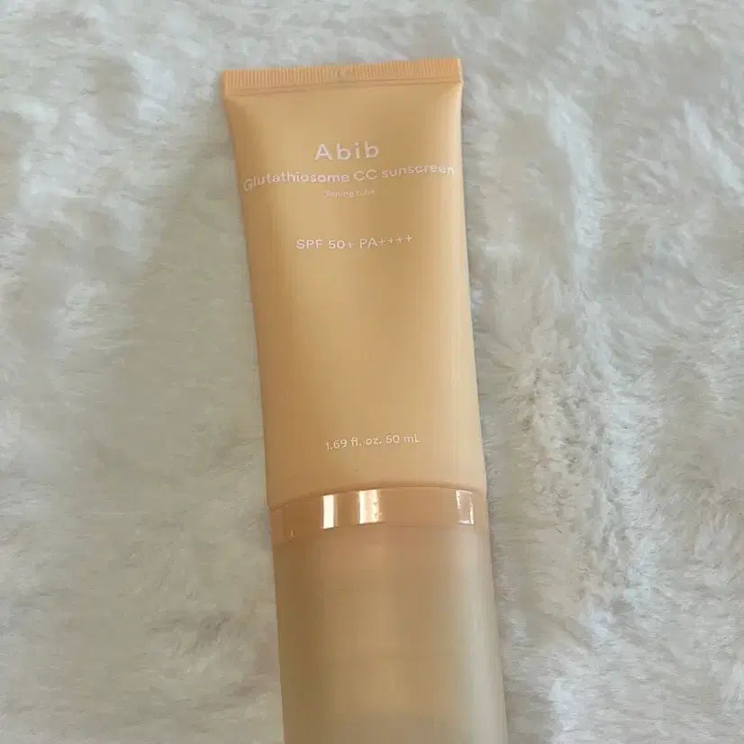 [BUNJANG] Abib Glutathione CC Sun Cream Toning Tube SPF 50+ PA++++ / (미개봉새상품) 아비브 글루타치온 씨씨 선크림 토닝튜브