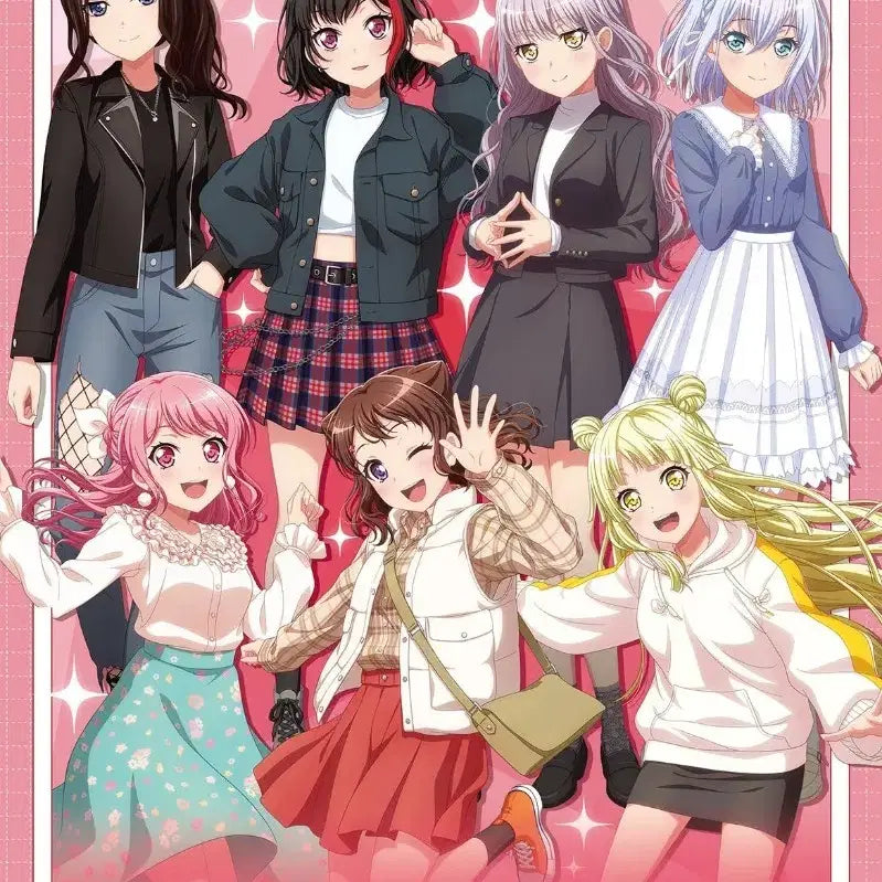 [BUNJANG] BanG Dream! Large Blanket + Power Bank Bundle / 뱅드림 대형담요 + 보조배터리