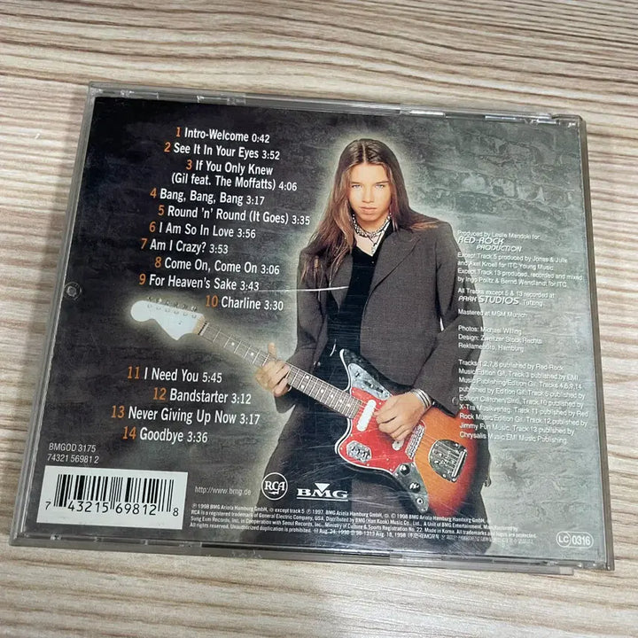 [BUNJANG] Gil Gil 1st Album Here I Am CD (Damaged Case) / [중고음반/CD] 길 GIL 1집 Here I Am (케이스파손 하자)