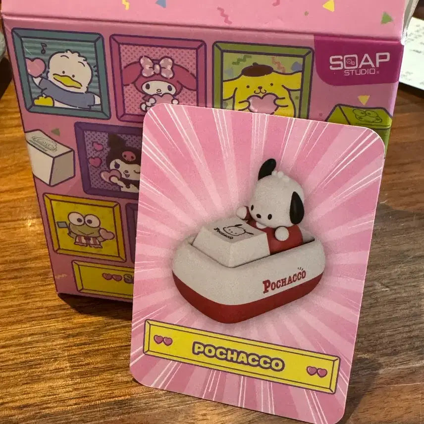 [BUNJANG] TinyVill Sanrio Pochacco Keycap (Sealed) / (미개봉) 타이니빌 산리오 포챠코 포차코 키캡
