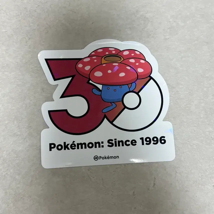 [BUNJANG] La Playsia Pokemon 30th Anniversary Sticker Set / 라플레시아 포켓몬 30주년 스티커 올리브영
