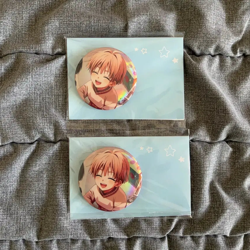 [BUNJANG] IDOLiSH7 IDOLiSH Seven Chibi Character Badge Mitsuki Set / 아이나나 치비 캔뱃지 미츠키 2개 베비커뮤