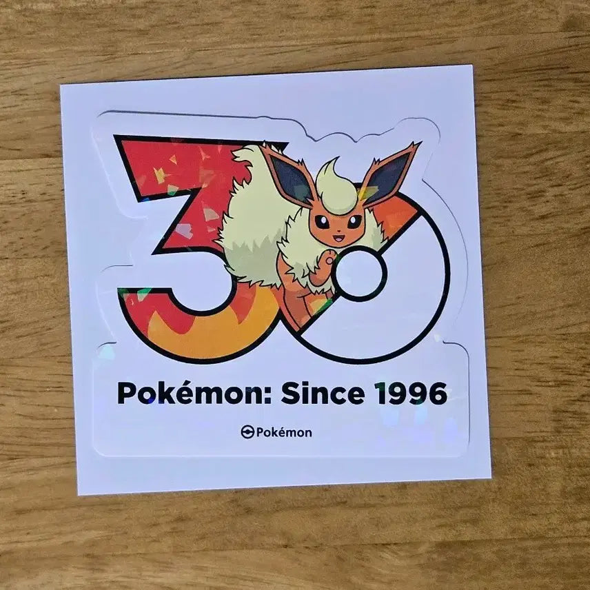 [BUNJANG] Pokemon 30th Anniversary Logo Sticker Booster / 포켓몬 30주년 로고 스티커 부스터 판매합니다.