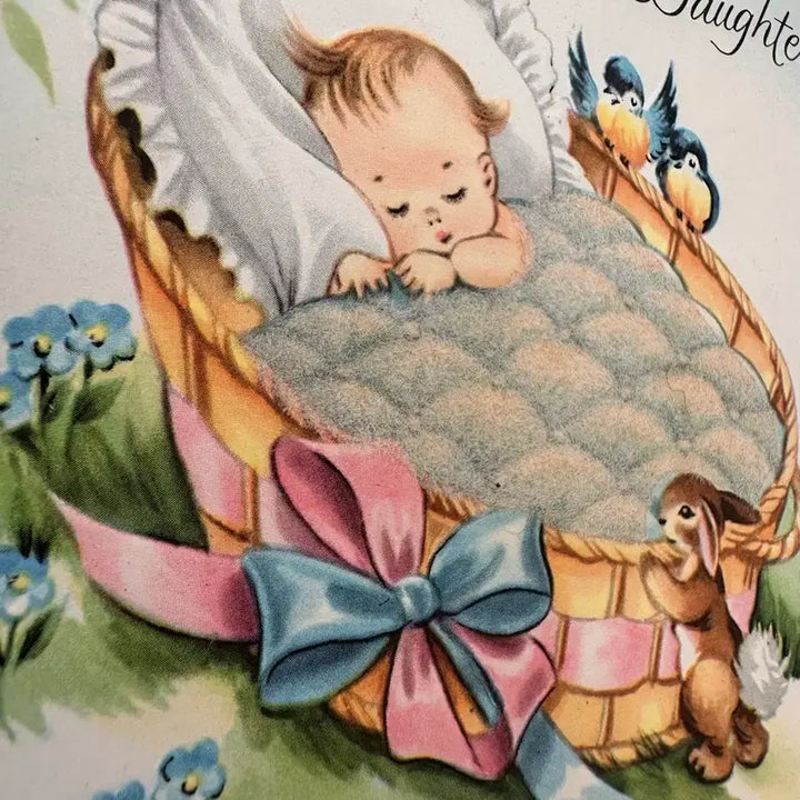 [BUNJANG] Vintage Baby Card / 빈티지 베이비카드 낮잠