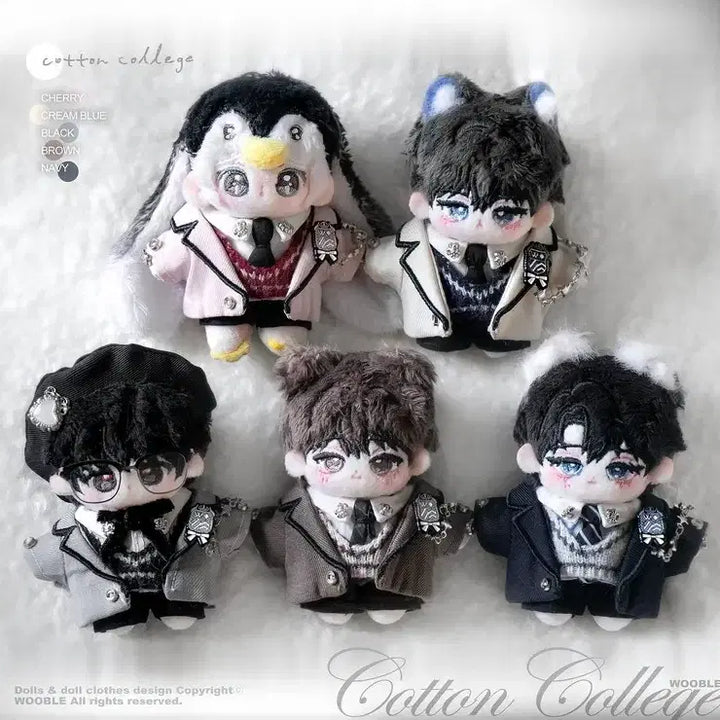 [BUNJANG] 5cm Doll Clothes Woobble Cotton College New / 5cm 인형옷 우블 코튼컬리지 새상품 판매