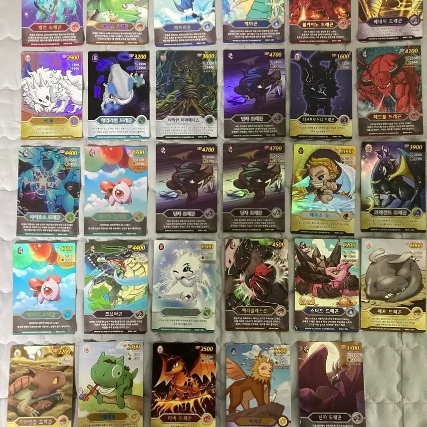 [BUNJANG] Dragon Village DV01 Bundle Set (Includes White Dragon) / 드래곤빌리지 DV01 백룡 포함 일괄