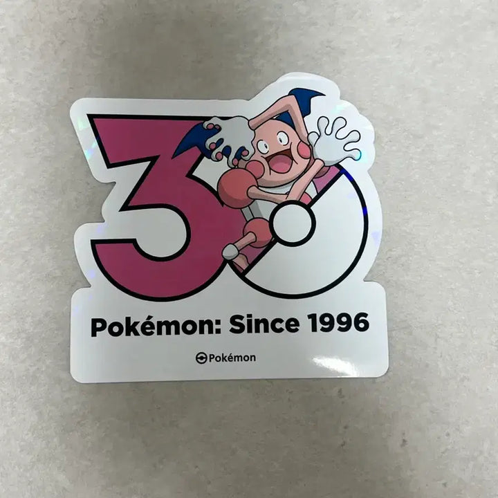 [BUNJANG] Mime Jr. Galarian Mime Jr. Pokemon 30th Anniversary Sticker / 마임맨, 가라르 마임맨 포켓몬 30주년 스티커 올리브영
