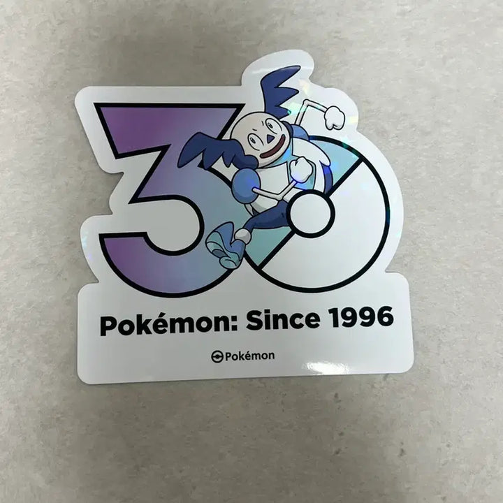 [BUNJANG] Mime Jr. Galarian Mime Jr. Pokemon 30th Anniversary Sticker / 마임맨, 가라르 마임맨 포켓몬 30주년 스티커 올리브영