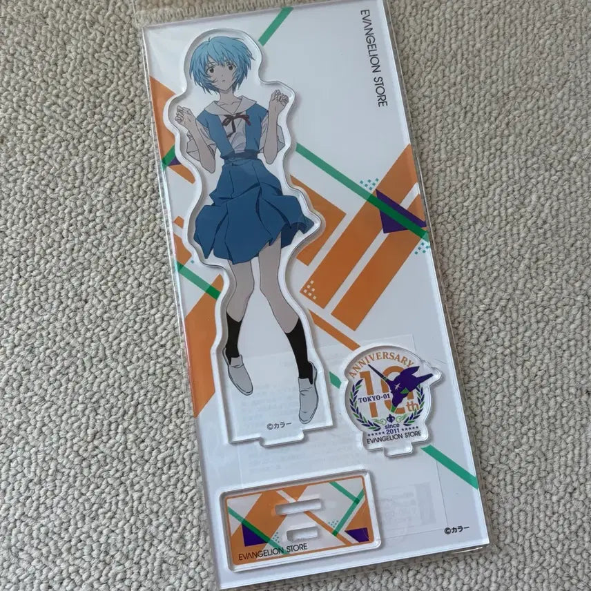 [BUNJANG] Evangelion Ayanami Rei 10th Anniversary Acrylic Stand / 에반게리온 아야나미 레이 10주년 아크릴 스탠드