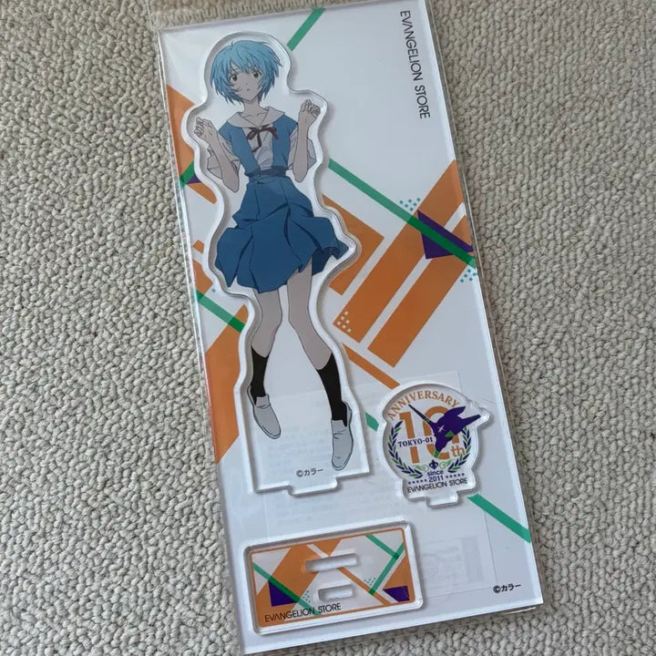 [BUNJANG] Evangelion Ayanami Rei 10th Anniversary Acrylic Stand / 에반게리온 아야나미 레이 10주년 아크릴 스탠드