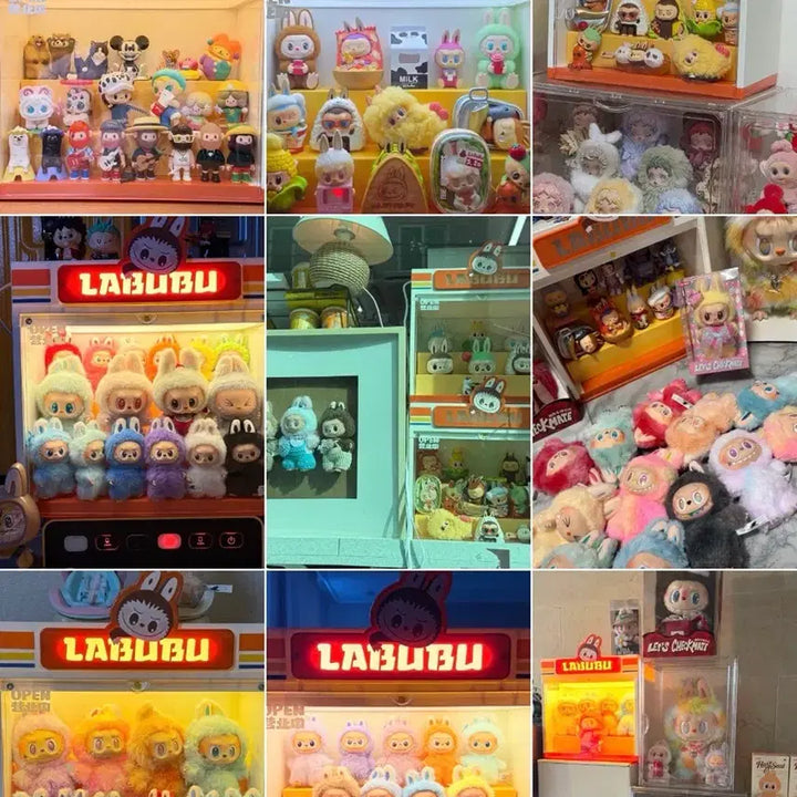 [BUNJANG] Pop Mart Labubu The Monsters Wacky Mart Series Display Container / 팝마트 라부부 더 몬스터즈 와키 마트 시리즈 디스플레이 컨테이너 (정품)