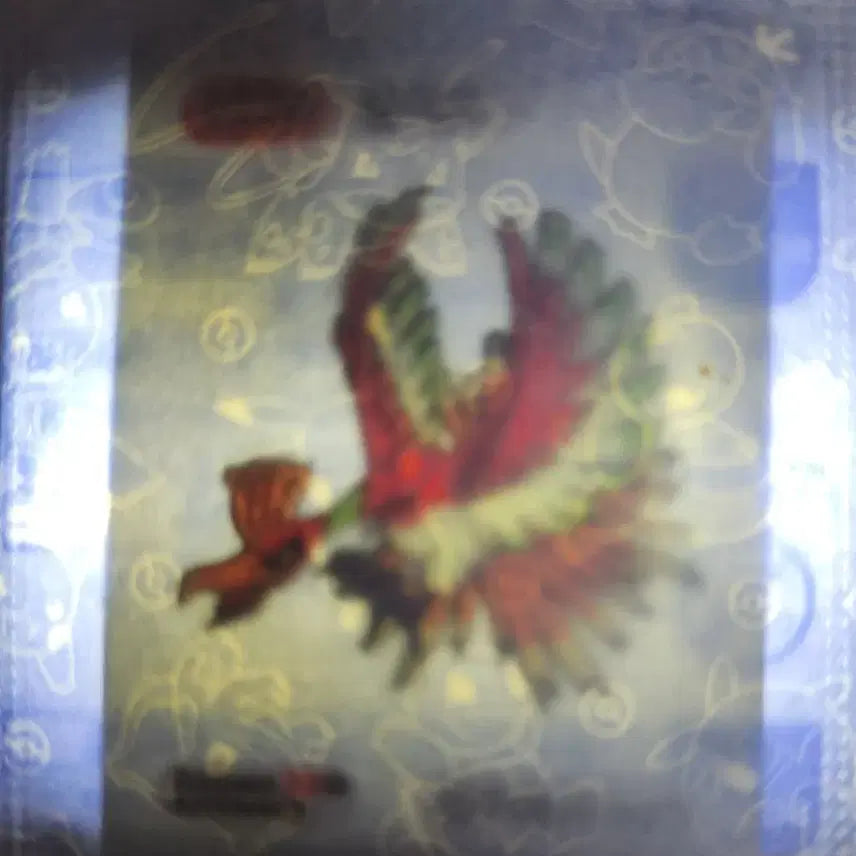[BUNJANG] Pokemon Sticker Sheet Season 5 30th Anniversary Ho-Oh / 포켓몬 띠부씰 시즌5 30주년 칠색조