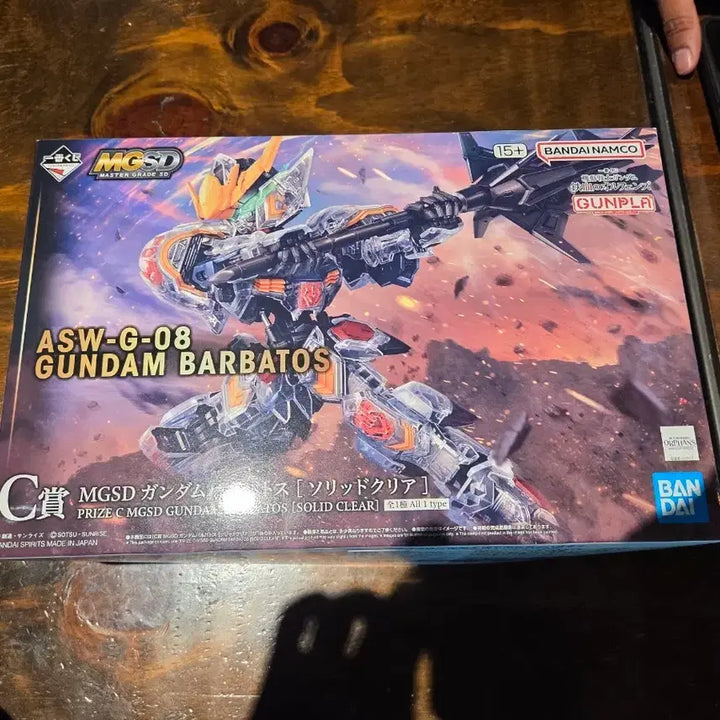 [BUNJANG] Mobile Suit Gundam: Iron-Blooded Orphans Barbatos KUJI C Prize Clear MGSD / 철혈의 오펀스 발바토스 쿠지 c상 클리어 mgsd