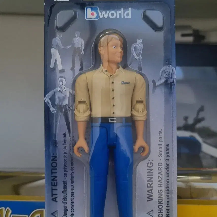 [BUNJANG] Bruder Figure Toy (Caucasian Male) / 브루더 인물 피규어 장난감  피규어 (백인남성)