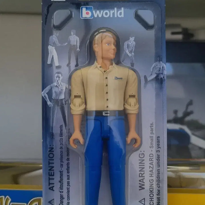 [BUNJANG] Bruder Figure Toy (Caucasian Male) / 브루더 인물 피규어 장난감  피규어 (백인남성)