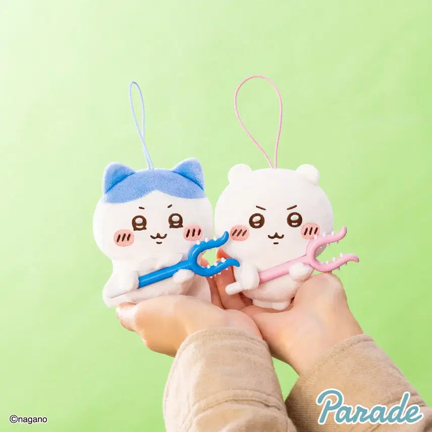 [BUNJANG] Chikawa Parade Vol. 2 Hachiware Mascot Plush / 퍼레이드 치이카와 토벌 2탄 하치와레 마스코트 인형