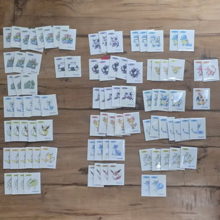 [BUNJANG] Pokemon 30th Anniversary Season 5 New Artwork Stickers / 포켓몬띠부씰 30주년 시즌5 신상아트웍(업뎃)